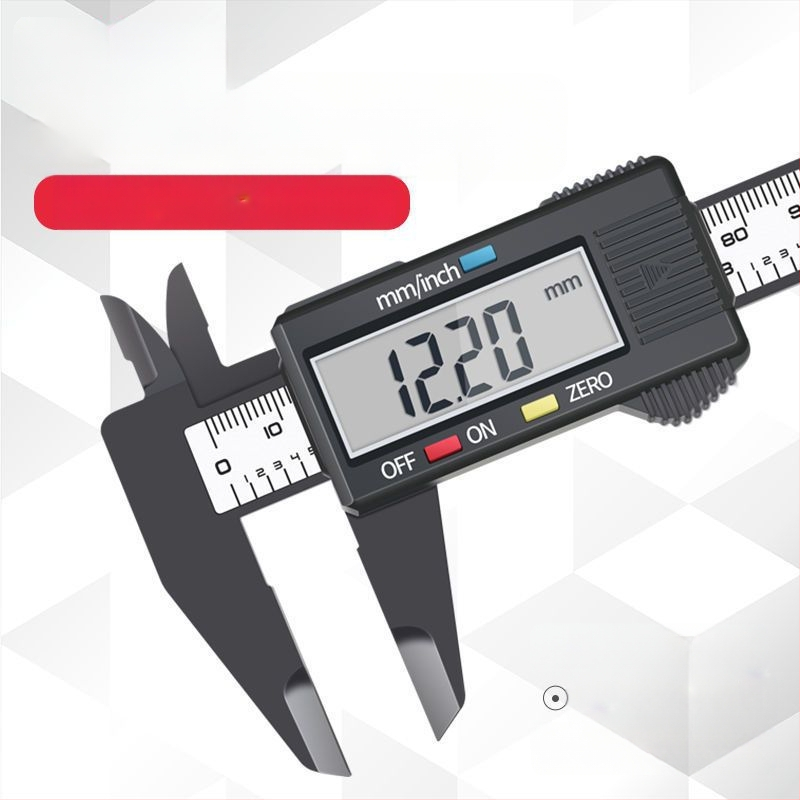 Digitalni vernier mjerač za nakit – visoka preciznost, elektronički plastični mjerni alat za mjerenje jade narukvica