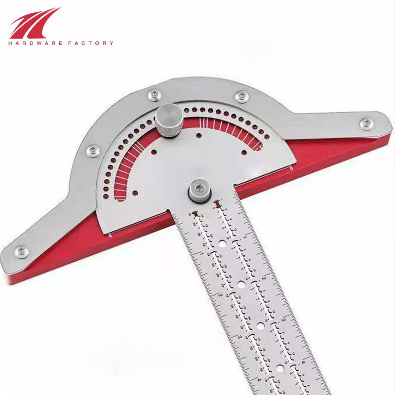 Ξυλουργικός χάρακας με άκρη και γωνία (Υλικό: Ανοξείδωτος χάλυβας; Τύπος χάρακα: Γωνιακός χάρακας; Μάρκα: Other)