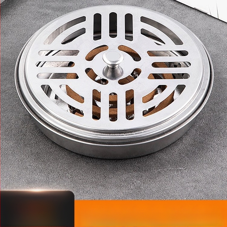 Nerūdijančio plieno musių gaudyklės dėžutė su dangteliu, vėjo atspari, daugkartinio naudojimo, su logotipu