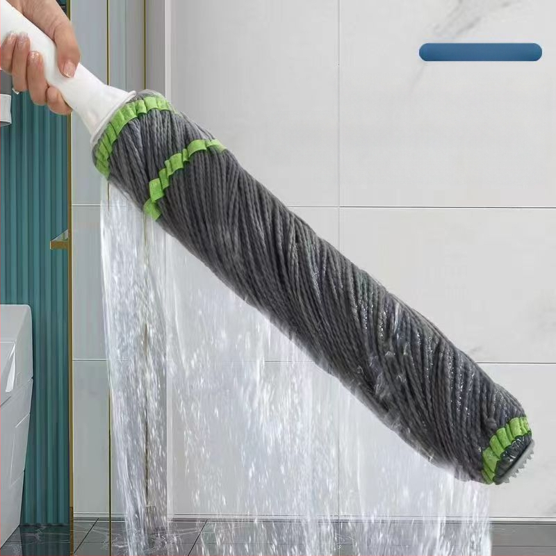 Forgó mop dizájn, mikroszálas fej, rozsdamentes acél cső, teherbírás >10 kg, élettartam 3 év