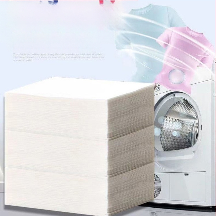 Spalvų sugeriantys skalbinių lakštai plovimui, spalvų perdavimo prevencija, nano spalvų sugeriamieji lakštai, spalvų maišymosi prevencija (Prekė: Bulk 100 color absorbing tablets)