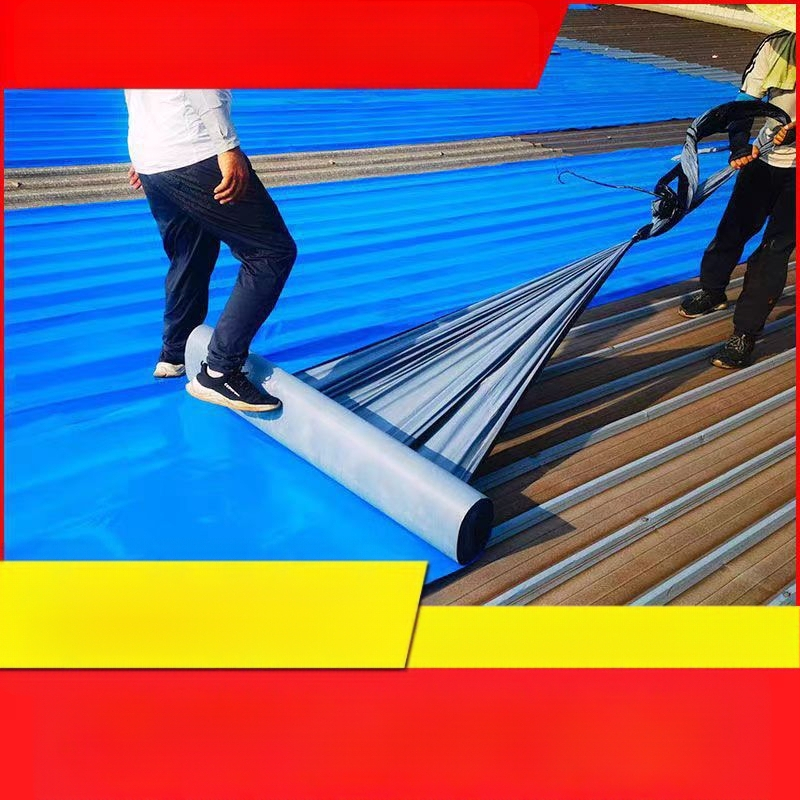 Pašlīmējoša hidroizolācijas membrāna — TPU polimēru savienojums SBS; ūdensizturība 0,3 MPa; locīšanas izturība 200; spriegojuma izturība 250; izturība pret izstiepšanos 400; plīsuma izturība 400