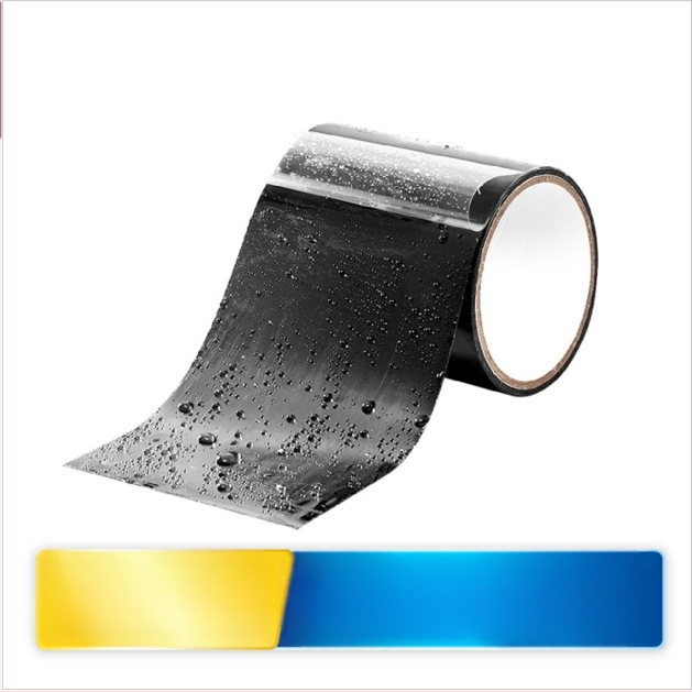 Vízálló szivárgásmentesítő szalag, PVC alapú, gumírozott ragasztóval, öntapadó, tetőszivárgások javítására