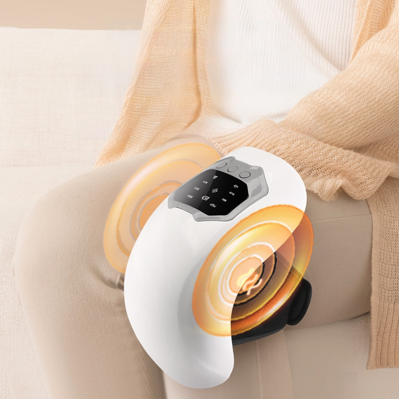 Ceļgalu masieris – bezvadu un pārnēsājams, daudzfunkcionāla terapija ar vairākiem apkures līmeņiem locītavām