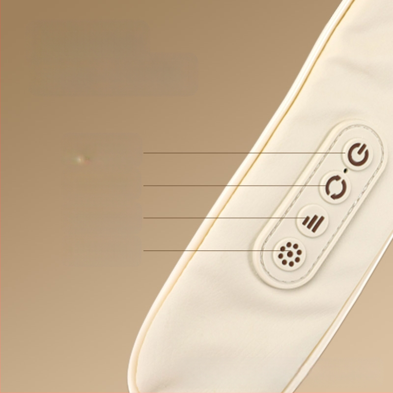 Pečių ir trapecijos masažuoklis su karštu kompresas ir minkymu, 6 galvos, modelis 8620, Qingyang, infraraudonųjų spindulių fizioterapija