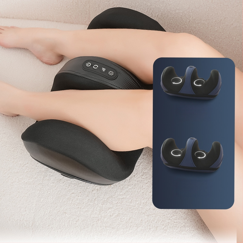 Masaj pentru picioare cu design semiînfășurat: frământare și compresie caldă, funcție de temporizare, control prin buton