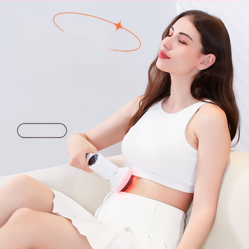 Mașină de slăbit — masaj portabil fără fir cu încălzire infraroșu, mai multe moduri, simulare masaj manual, masaj în mai multe puncte, încărcare fără fir