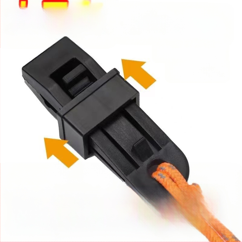 Daudzfunkcionāls auklu spraudnis teltīm un nojumes – vēju izturīgs fiksējošais klips, PP plastmasa