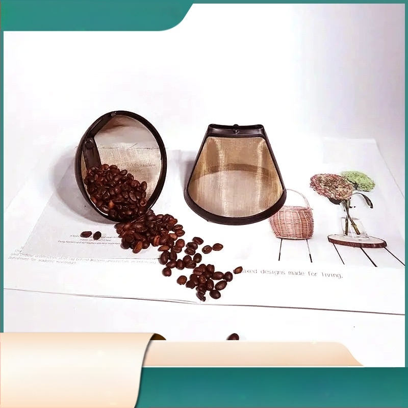 Nerūdijančio plieno kavos filtras rankiniam lašiniam virimui – modernus minimalistinis stilius, be popierinio filtro, tinkamas kavinių naudojimui