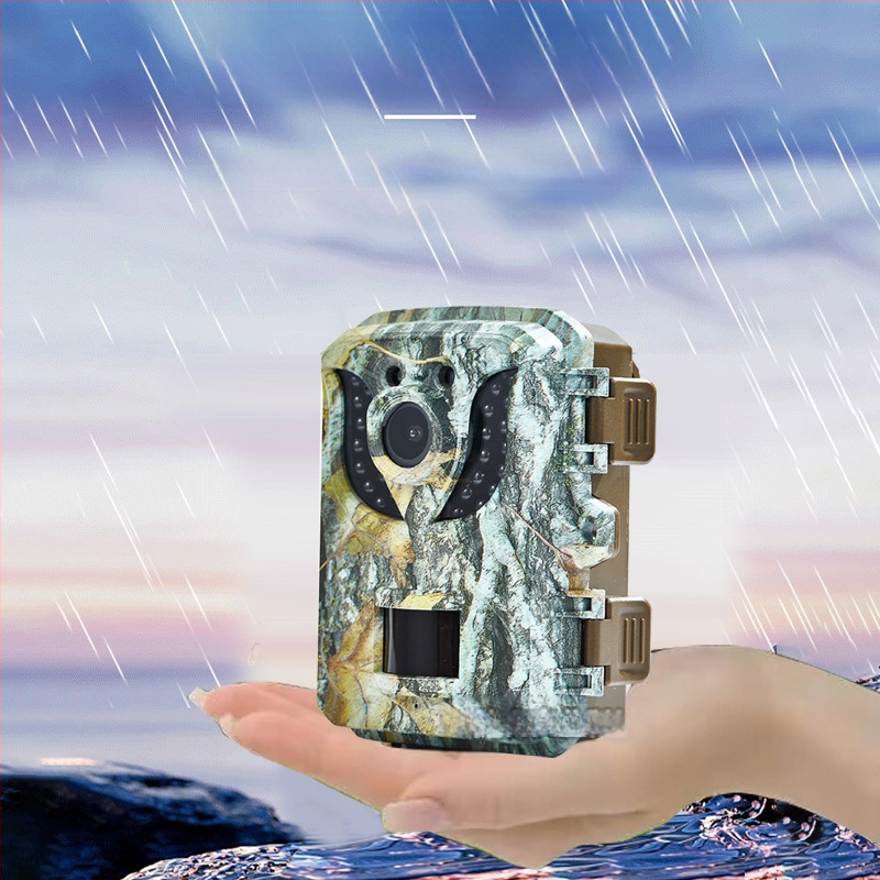 Kültéri infravörös vadászkamera éjszakai látással, HD felvétel, mozgásérzékelés/nyomkövetés, memóriakártya-támogatás, 2.0 hüvelykes LCD