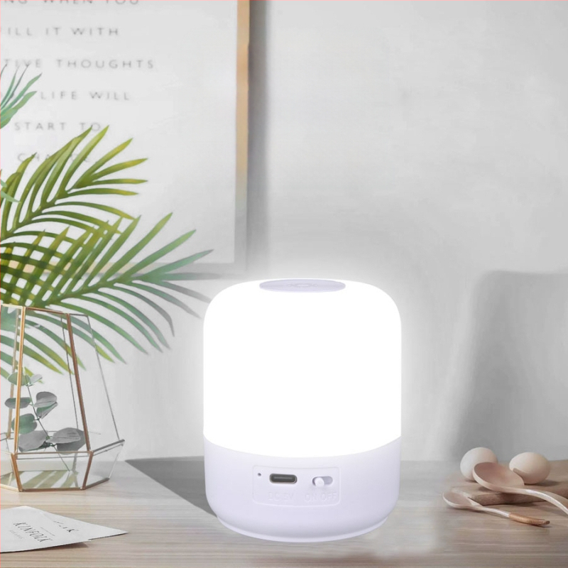 LED къмпинг лампа USB презареждаща, 3.7V, 3W, тъч превключвател, нощна лампа за къмпинг