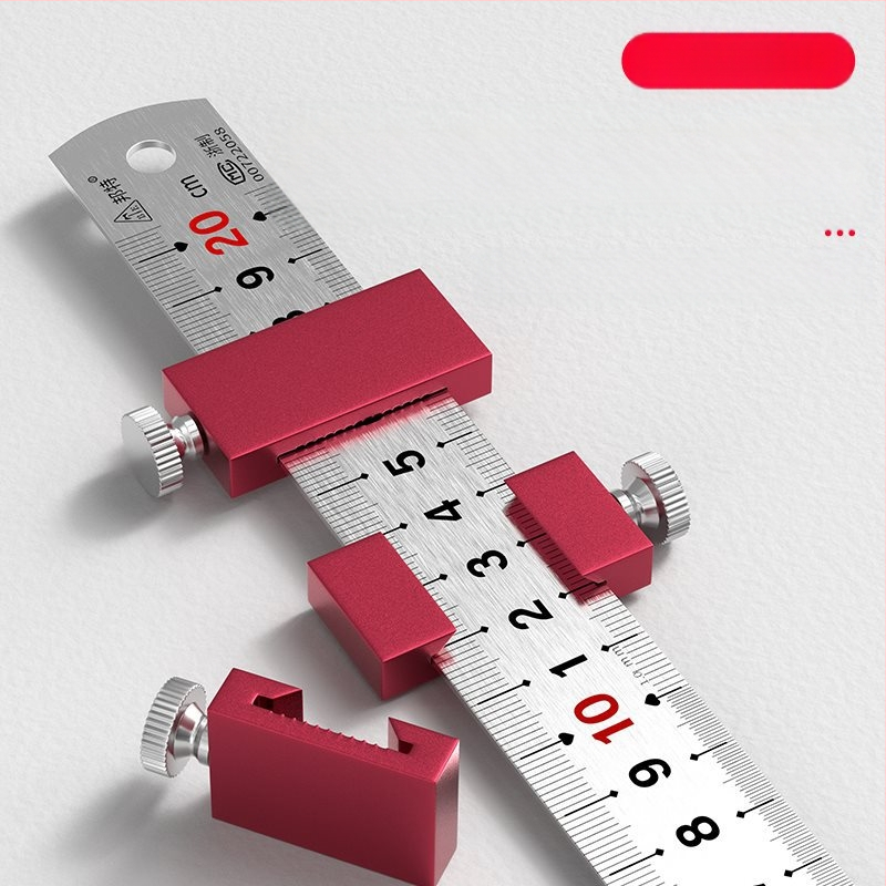 Bte/bull 0723 – alumíniumötvözetes pozíciózár és rögzített csúszka mérővonalzóra