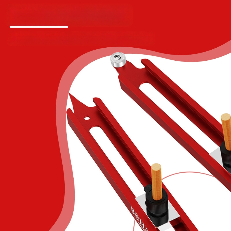 Контурен измервател за дърво и плочки – алуминиева сплав, марка Bohan, модел Bohan Outline Scriber, измерване на неравни форми