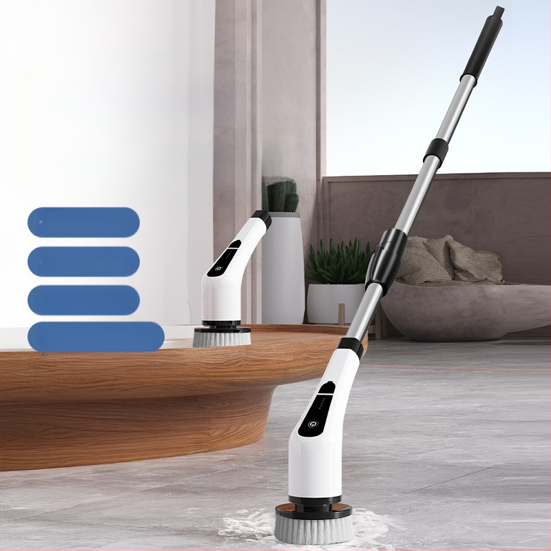 Elektriskā daudzfunkcionālā tīrīšanas birste, grīdas birste, USB uzlāde, mehāniska darbība, modelis 906, darbības laiks mazāk kā 2 stundas