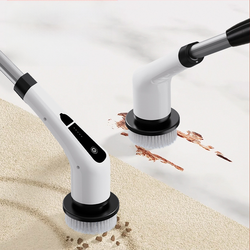 Elektriskā daudzfunkcionālā tīrīšanas birste, grīdas birste, USB uzlāde, mehāniska darbība, modelis 906, darbības laiks mazāk kā 2 stundas