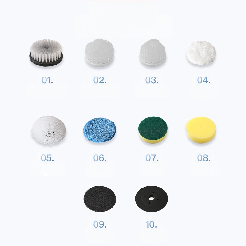 Elektriskā daudzfunkcionālā tīrīšanas birste, grīdas birste, USB uzlāde, mehāniska darbība, modelis 906, darbības laiks mazāk kā 2 stundas