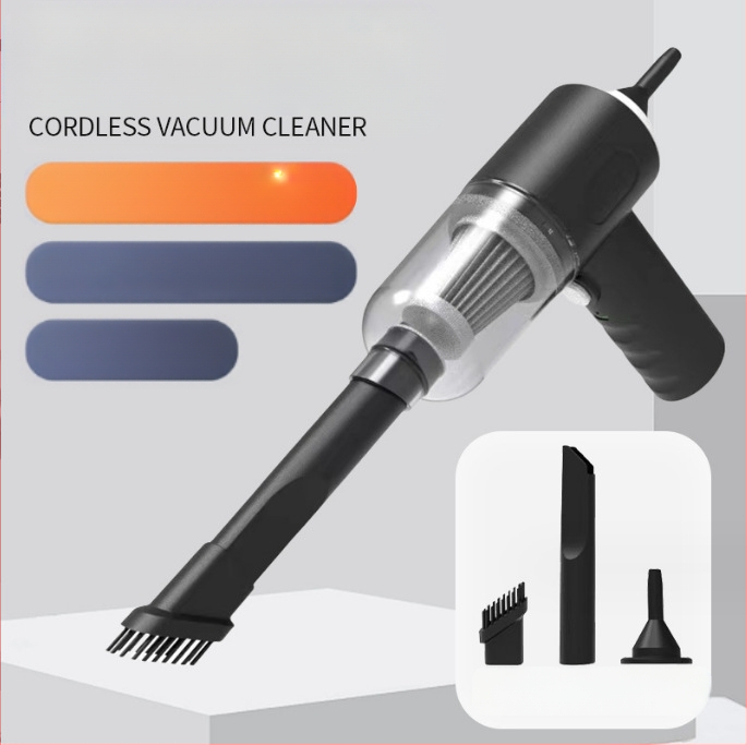 Inot rankinis automobilių dulkių siurblys, 5500 Pa siurbimas, 45 W galia, 3,7 V įtampa, 300 cm maitinimo laidas