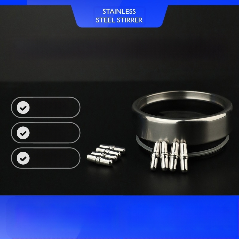 Amestecător magnetic electric pentru ceașcă de cafea – Oțel inoxidabil 304, amestecare automată, tijă magnetică, rotor din oțel inoxidabil 316