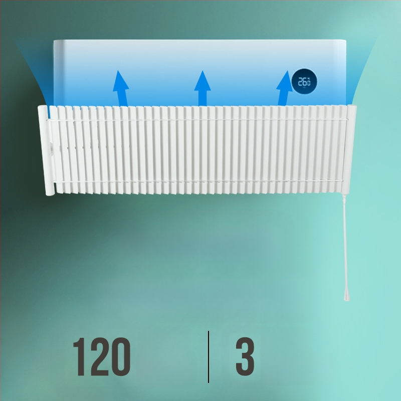 P66D oro kondicionieriaus srauto deflektorius, ABS medžiaga, skirta miegamajam, Prekės ženklas: Other