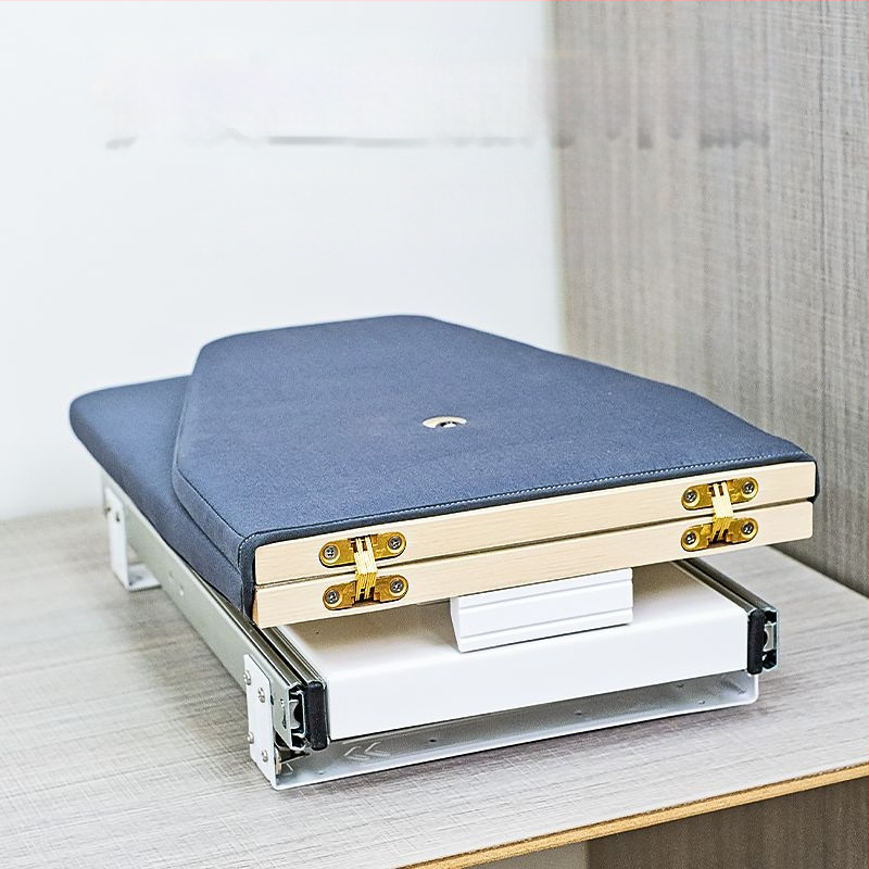 Vicky`s Choice Medinė Sulankstoma Lyginimo Lenta su Tyliąja Slankiojimo Sistema, Nešiojamas Saugojimas, 180° Pasukimas, Atspari Aukštoms Temperatūroms