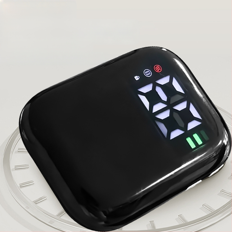 Ασύρματη θερμαινόμενη ζώνη μέσης με δόνηση και θεραπεία με κόκκινο φως, USB τροφοδοσία, 3 ταχύτητες, 8+ κεφαλές μασάζ, θερμή συμπίεση