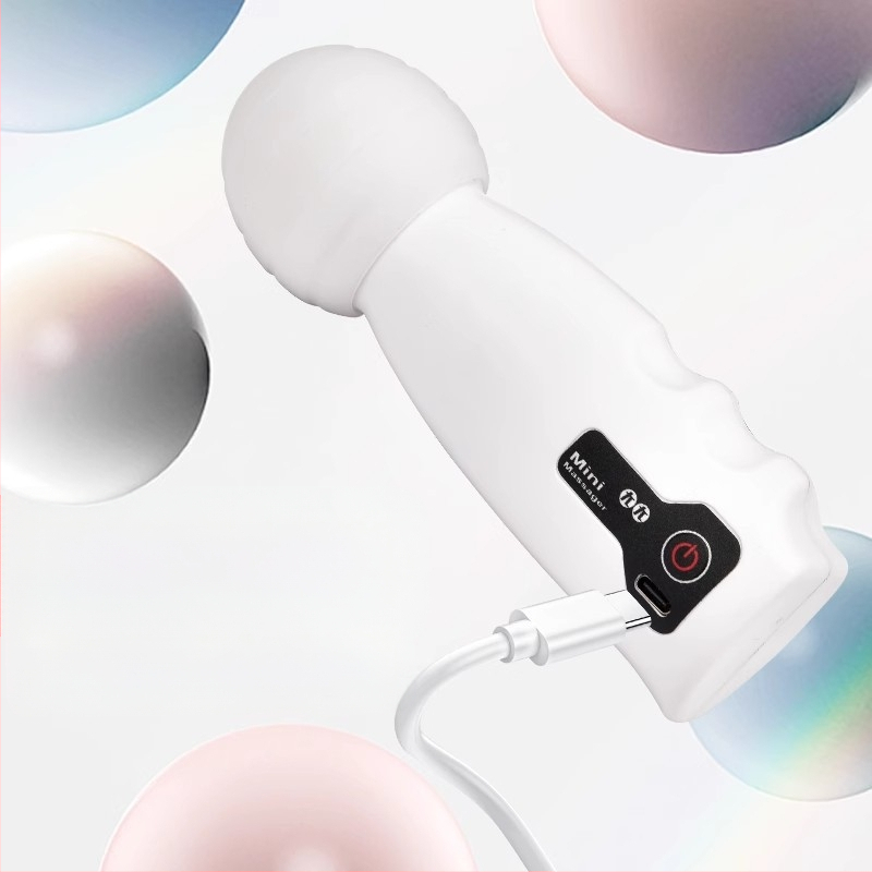 Moters fascia massager su įkraunama baterija – nešiojamas mini kaklo masažuoklis, šepetėlinis variklis, 4-oji pavara, 1 antgalis, įmontuota 500–800 mAh baterija, veikimo laikas 0–1 val.