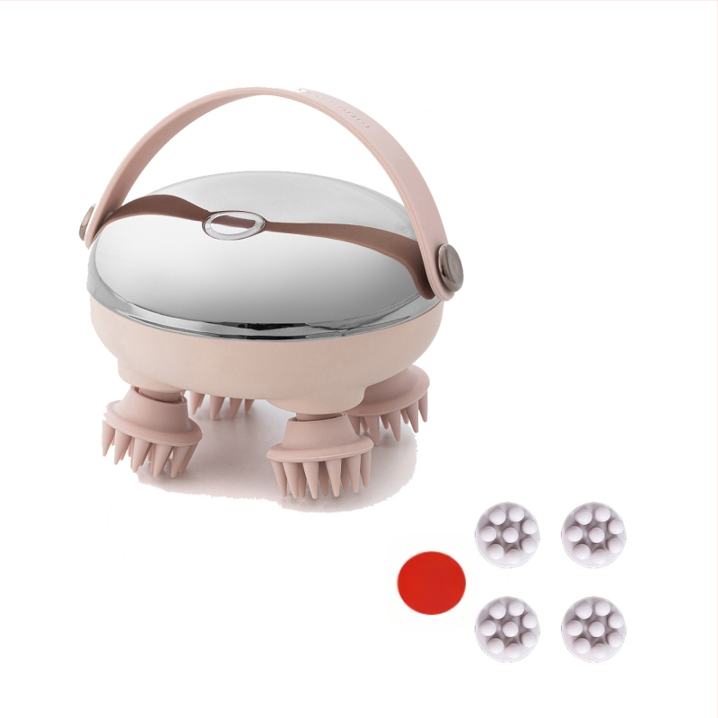 Galvos masažavimo įrenginys su minkymo masažu, įkraunamas, mygtukų valdymas, GX-610