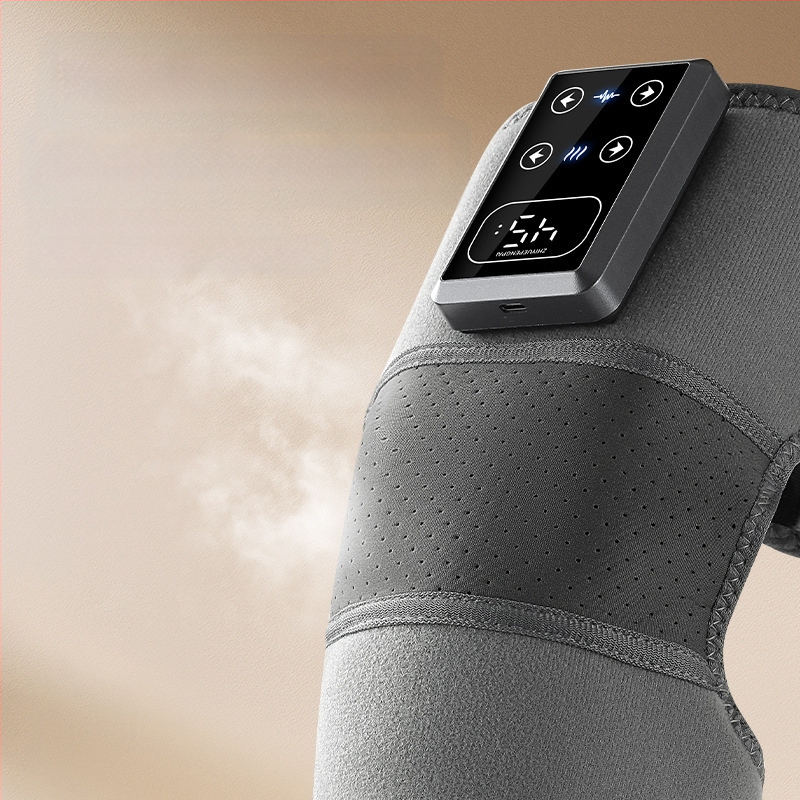 Belaidis kelio masažuoklis su šildymu — 3.7V, 7W, 45–65°C, 270 g, daugybinis taškų masažas