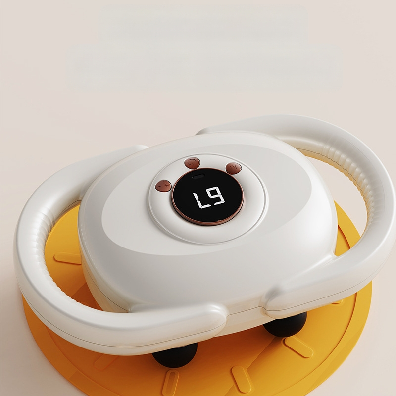 Šešių galvų kaklo masažuoklis su LCD, bešepelių variklis, 5+ greičiai, įmontuota baterija, veikimo laikas 1–3 valandos