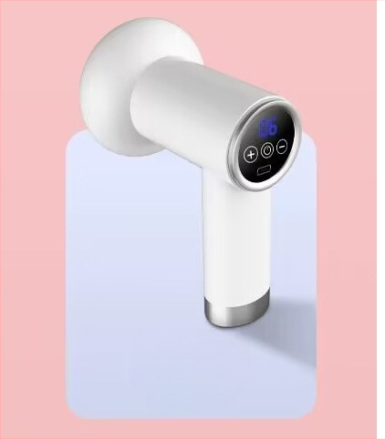 Įkraunamas nešiojamas masažuoklis su 4 pavaromis ir 4 masažo galvutėmis, skirtas liemeniui, klubams, kojoms ir nugarai