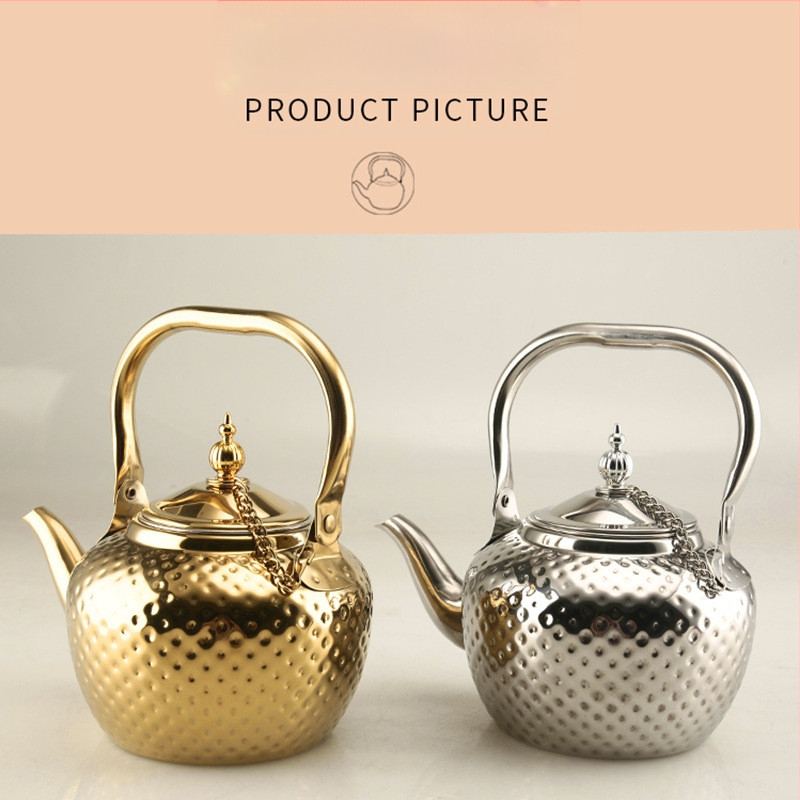 Mingyan ατσάλινος βραστήρας τσαγιού με φίλτρο — premium, ελαφρύ-λαμπερός στυλ, κατάλληλος για τσάι λουλουδιών και κρύα ροφήματα