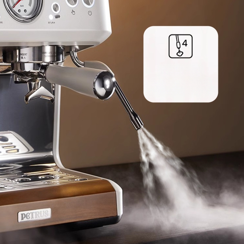 Espresso kavos aparato pieno putų antgalis su 3 skylutėmis arba 4 skylutėmis, 304 nerūdijantis plienas