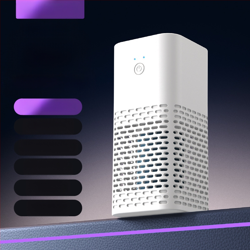 Automobilio vidaus oro valytuvas su aromaterapija – modelis AP-1288, 2W, USB maitinimas, 5V