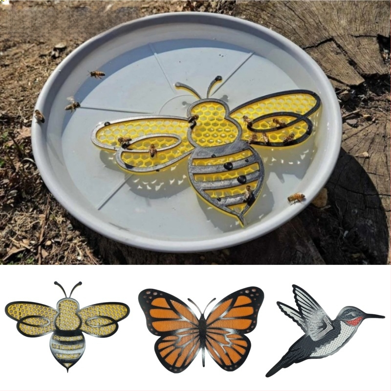 Пчелоподобен плаващ остров за опрашване, 3D принт, PLA, модерен арт украшение