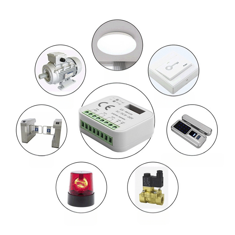 Belaidė nuotolinio valdymo jungiklis įėjimui - CE sertifikatas, darbinė temperatūra -20 iki 50°C; tinka garažo durims, barjeroms ir apšvietimo valdymui.