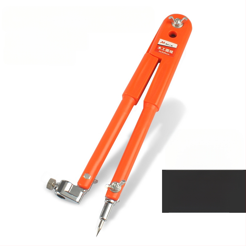 Дърводелски компас и маркиращ измервател; неръждаема стомана; за прецизно маркиране и чертане; тип: калибър