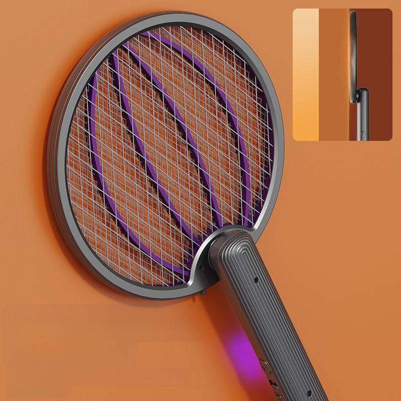 Elektriskais komāru atvairītājs - salokāms 4-1, uzlādējams, LED apgaismojums, iekšējā akumulatora jauda 501–800mAh