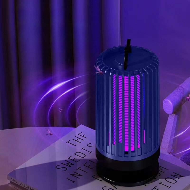 Λαμπτήρας κατά των κουνουπιών για εσωτερική χρήση, αθόρυβος ηλεκτροσοκ εξοντωτής με UV φως, περίβλημα PP, για χώρο έως 10㎡