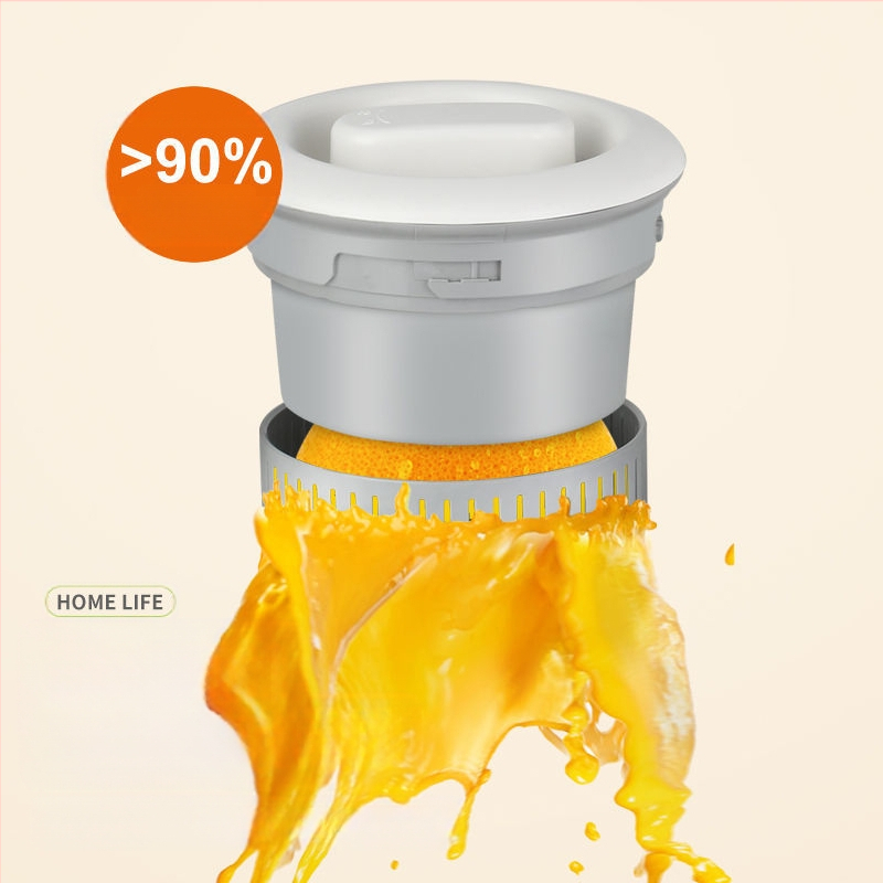 Nešiojama sulčiaspaudė su 18000 rpm, 150 W, nerūdijančio plieno vidinė talpa, nuimamas akumuliatorius, talpa iki 400 ml