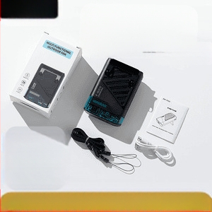 Be mentelių kaklo ventiliatorius su turbina, aukštos spartos lauko aušinimas, 4000 mAh įmontuota baterija, modelis ZAY-F020, įkraunamas, veikimo laikas 1-3 valandos, drėkina ir valo orą