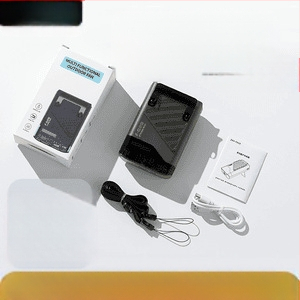 Be mentelių kaklo ventiliatorius su turbina, aukštos spartos lauko aušinimas, 4000 mAh įmontuota baterija, modelis ZAY-F020, įkraunamas, veikimo laikas 1-3 valandos, drėkina ir valo orą