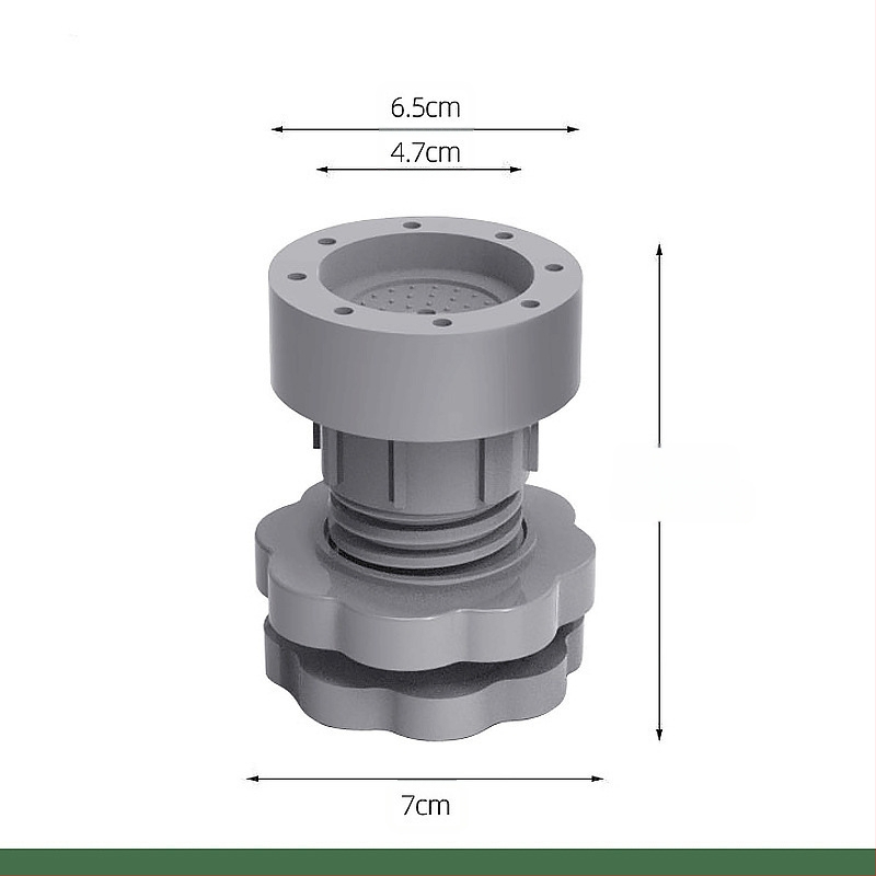 Skalbimo mašinos kojų kilimėlis, neslystantis, plastmasinis, vieno sluoksnio, nauja medžiaga, tinkamas namų ir viešbučių naudojimui