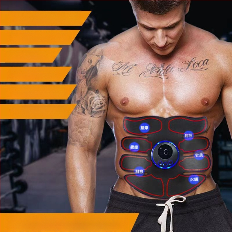 Išmanusis pilvo masažo ratas – sulankstomas, įkraunamas treniruoklis YY885 namų naudojimui