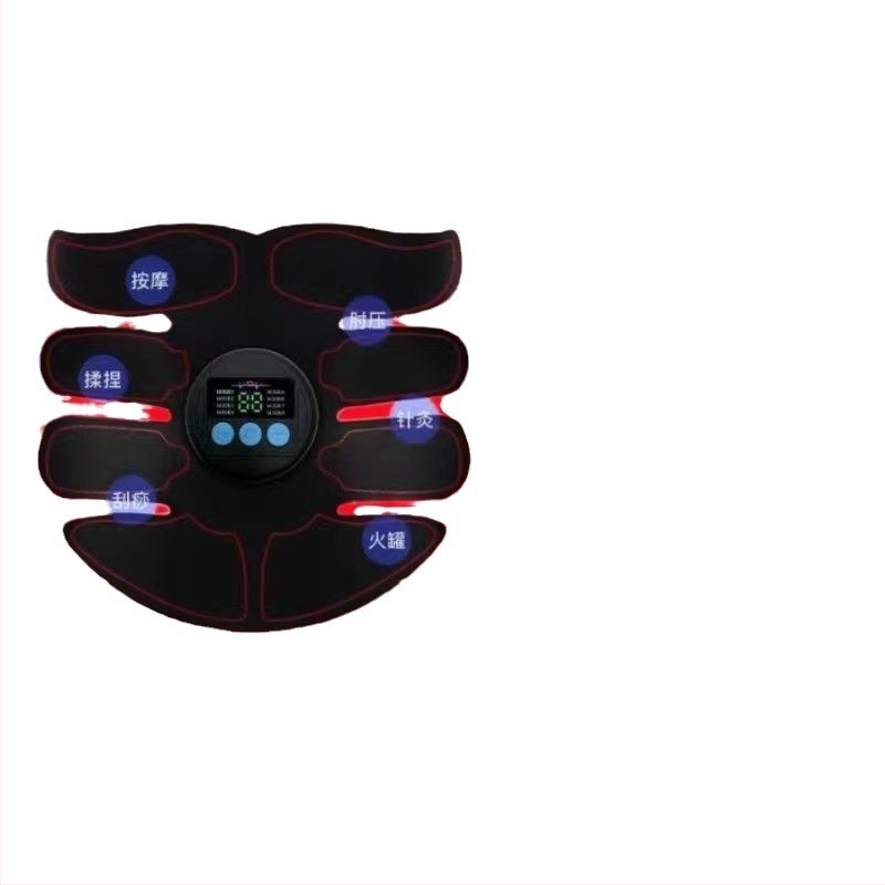 Išmanusis pilvo masažo ratas – sulankstomas, įkraunamas treniruoklis YY885 namų naudojimui