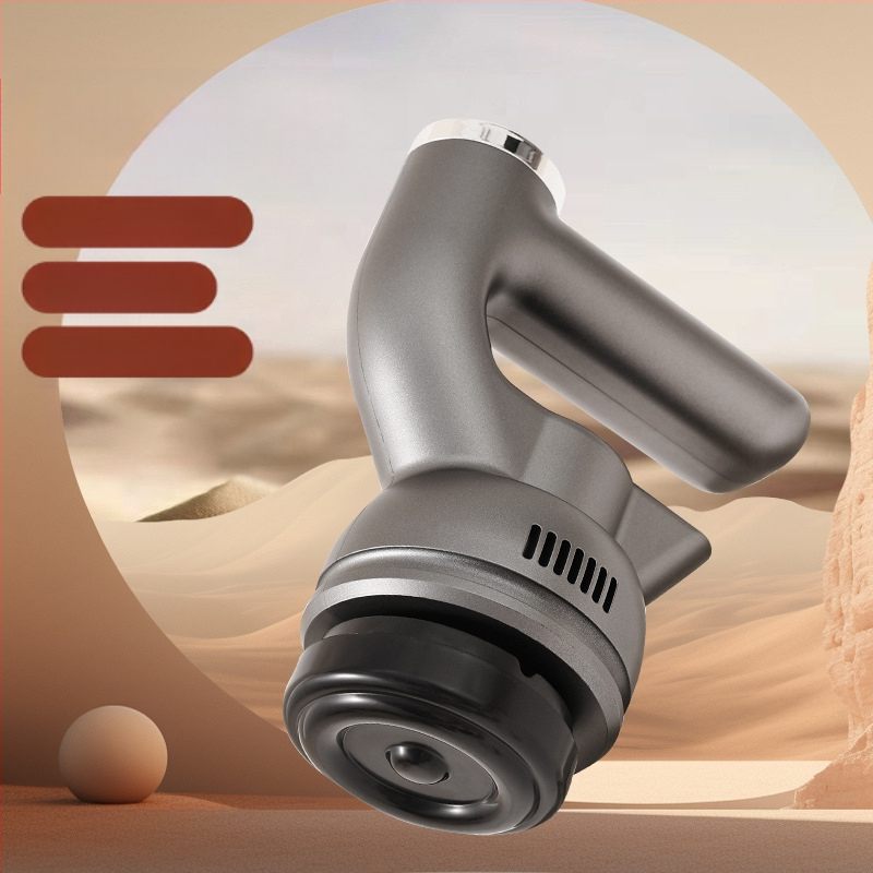 Kūno masažo įrenginys su 3 galvutėmis, įmontuota baterija 1200–2000 mAh, veikimo laikas 6–8 val., triukšmo lygis mažesnis nei 36 dB