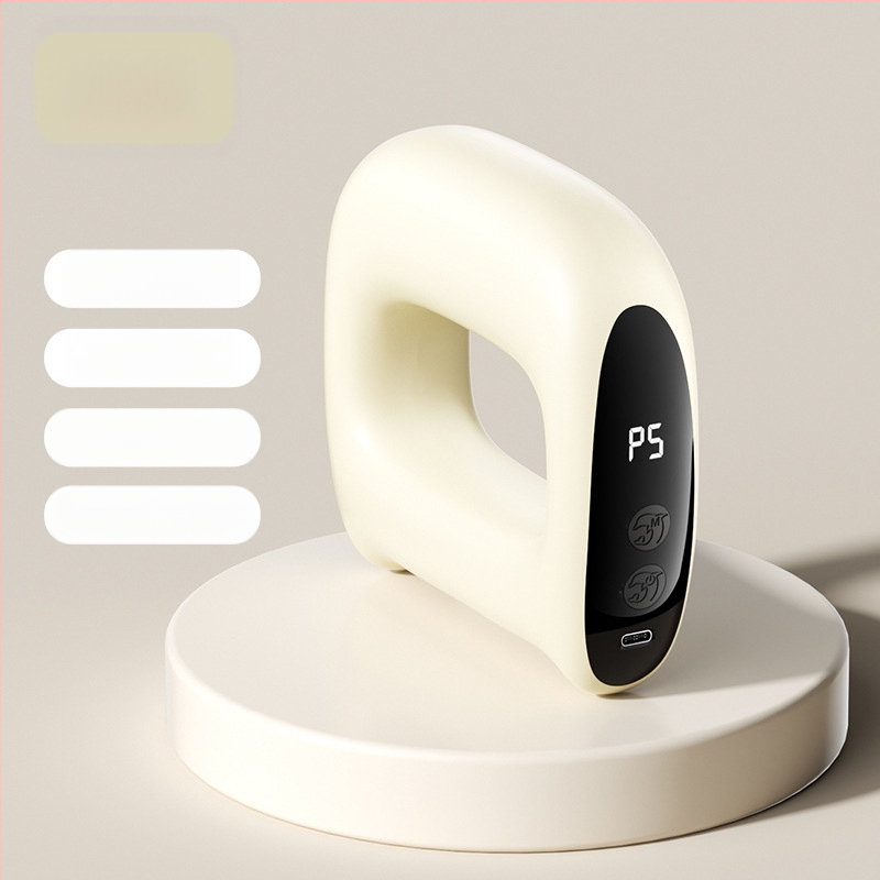 Xo-k8 fascijos žiedo masažuoklis su karšto kompresijos funkcija, USB maitinimas, 2 masažo kontaktai, bakstelėjimo ir dūžimo masažas, pečių ir kaklo zonai