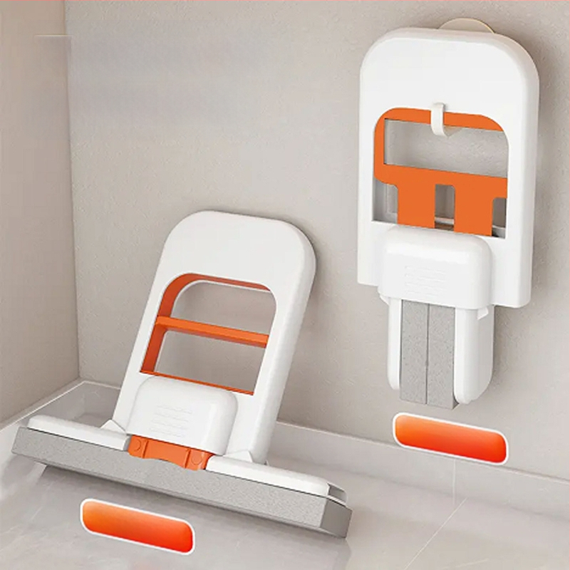 Kézi mini mop - nedvszívó szivacsos felmosó otthoni használatra, Crown márka, fém kivitel, alkalmas macskáknak, 2025-ös bevezetés