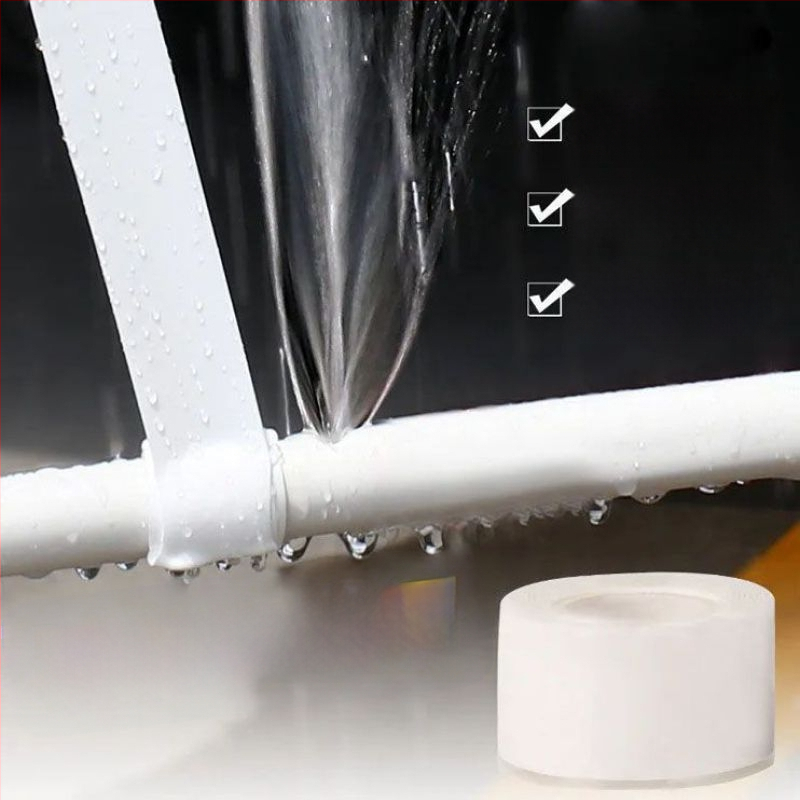 Ταινία επισκευής διαρροών σωλήνων – αυτοκόλλητο σφραγιστικό, αδιάβροχη, ισχυρή κόλλα; στυλ: μοντέρνο απλό; υλικό: άλλος; κυκλοφορία: 2025; αποθήκευση: ταξίδι