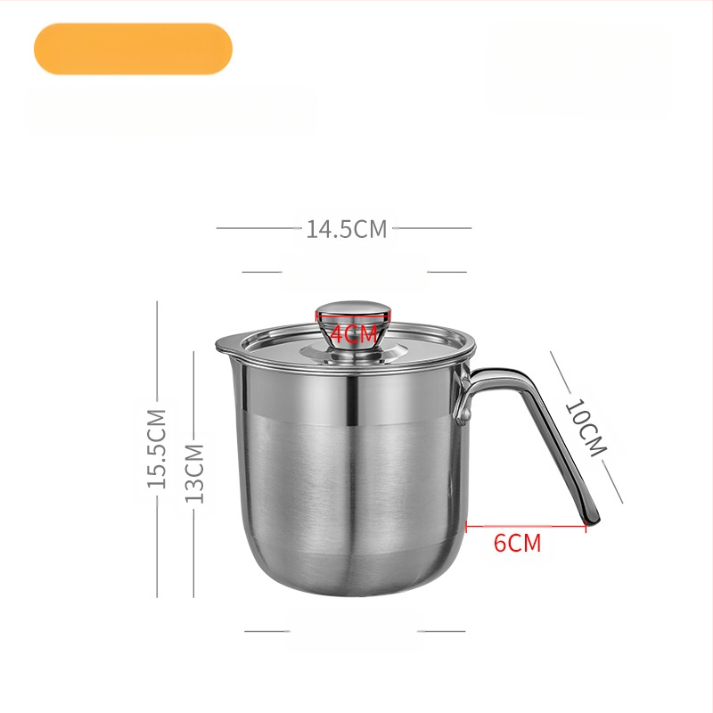 Haobai 304 ανοξείδωτος διαχωριστής ασπραδιών με σχεδίαση βαρελιού για οικιακή ζαχαροπλαστική
