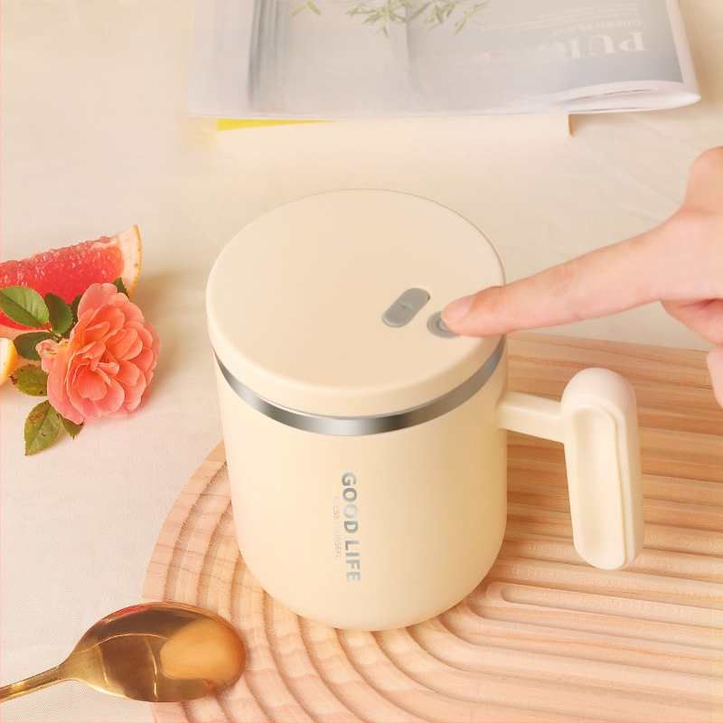 Функционална чаша за разбъркване, двуслойна конструкция, тегло 300 г, материал ПП, възможност за персонализация